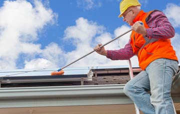 Hurdley soft wash roof cleaning